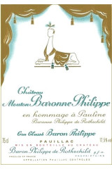 CHÂTEAU MOUTON BARON PHILIPPE 1954