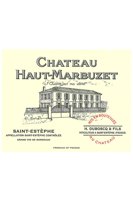 CHÂTEAU HAUT MARBUZET 1983