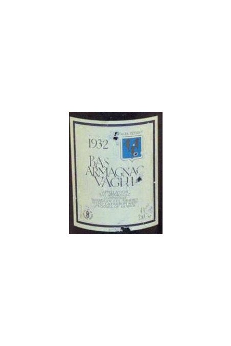 VAGHI Bas Armagnac 2.5 litres 1932