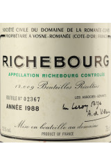 DOMAINE DE LA ROMANEE CONTI 1988
