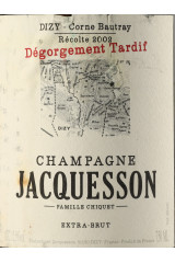 JACQUESSON DIZY CORNE BAUTRAY Dégorgement Tardif Extra Brut 2002
