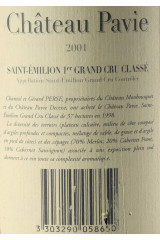 CHÂTEAU PAVIE 2001