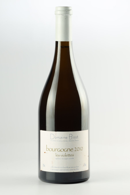 JEAN YVES BIZOT Les Violettes Blanc 2010