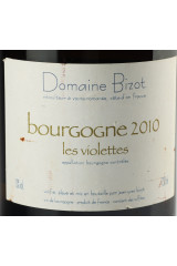 JEAN YVES BIZOT Les Violettes Blanc 2010