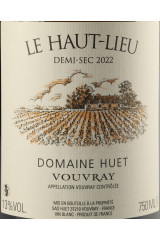 DOMAINE HUET Le Haut Lieu Demi-Sec 2022