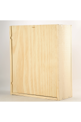 Holzkiste für 3 Flaschen
