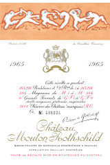 CHÂTEAU MOUTON ROTHSCHILD 1965