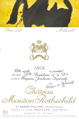 CHÂTEAU MOUTON ROTHSCHILD 1974