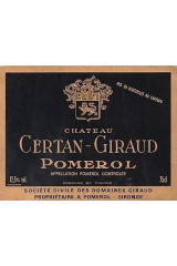 CHÂTEAU CERTAN GIRAUD Double Magnum 1986
