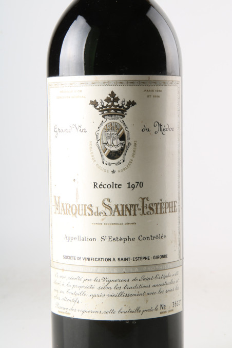 CHÂTEAU MARQUIS DE SAINT ESTEPHE 1970