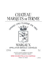 CHÂTEAU MARQUIS DE TERME 1989